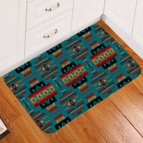 GB-NAT00046-14 Tribes Pattern Doormat