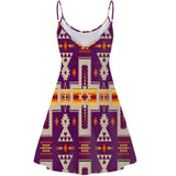 Powwow Store gb nat00062 09 dark purple tribe design native american strings dress