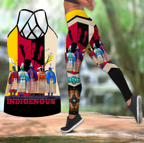 Powwow Store gb nat00616 native american indigenous combo crisscross and legging