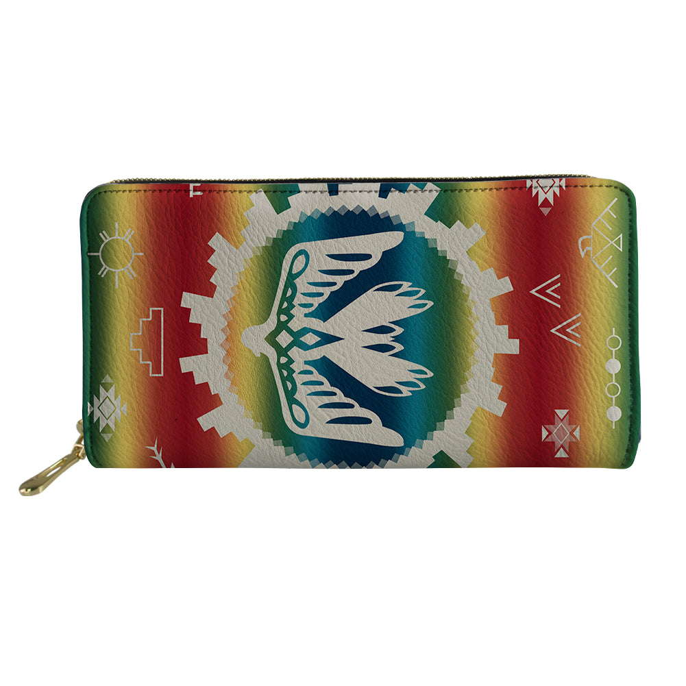 GB-NAT00077 Thunderbird Rainbow Handbag & Purse Set - Powwow Store