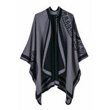 Ladies Shawl Cape Cashmere Pashmina Ponchos - Powwow Store