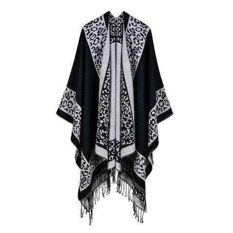 Ladies Shawl Cape Cashmere Pashmina Ponchos - Powwow Store