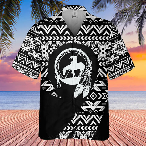 GB-HW000162 Pattern Native Hawaiian Shirt 3D