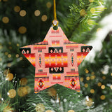 Powwow Store christmas tree ornament set 10 6pcs pack