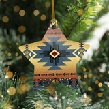 Powwow Store christmas tree ornament set 9 6pcs pack