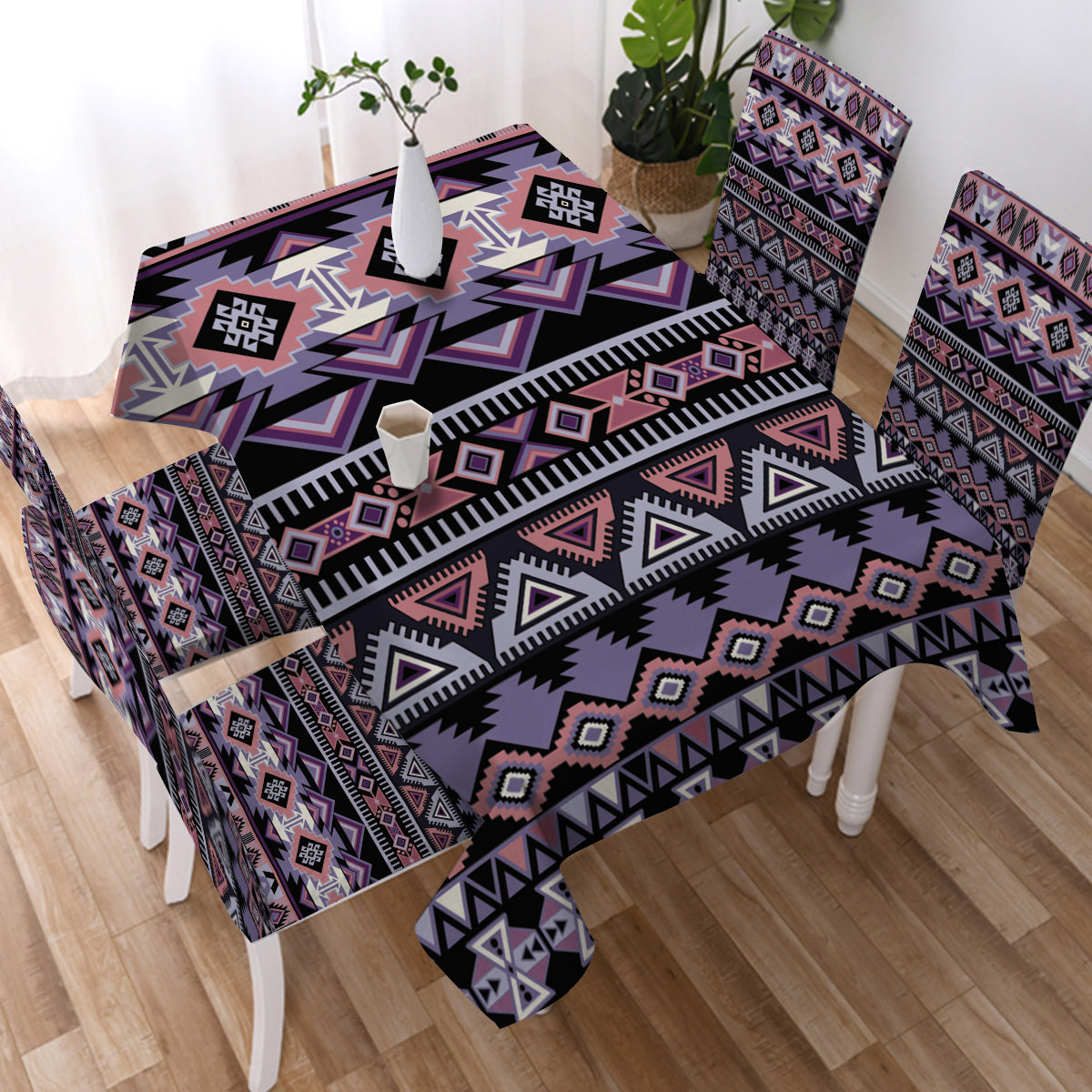 Powwow Store gb nat00593 ethnic pattern tablecloth