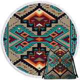 Powwow Store gb nat00016 native american culture design beach blanket bag set