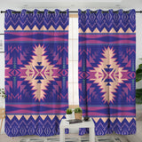 Powwow StoreLVR0056 Pattern Native American  Living Room Curtain