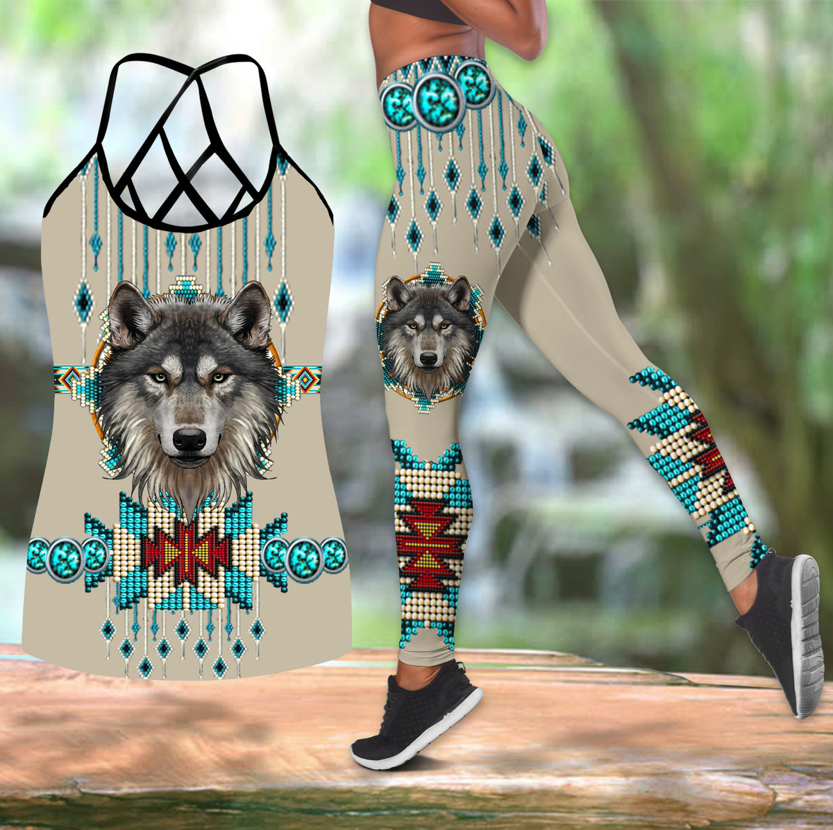 Powwow Store crl0005 native american combo crisscross and legging