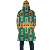GB-NAT00062-08 Green Tribe Design Native American Cloak