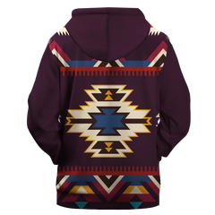 Powwow Storehd00090 native american pride 3d hoodie