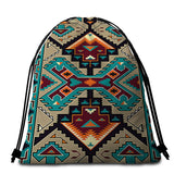 Powwow Store gb nat00016 native american culture design beach blanket bag set