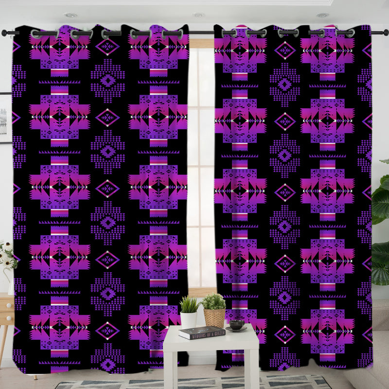 Powwow StoreGBNAT00720  Pattern  Native American Living Room Curtain