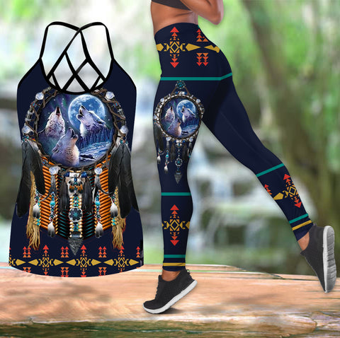 Powwow Store crl00033 native american combo crisscross and legging