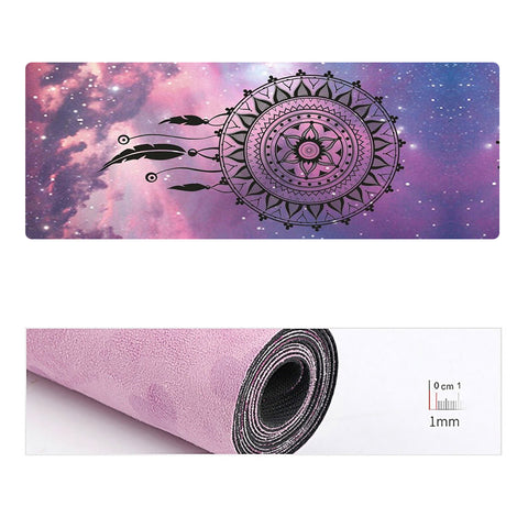 Powwow Store gb nat00338 dream catcher galaxy native american yoga mat