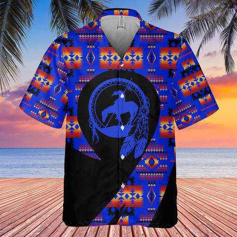 GB-HW000166 Pattern Native Hawaiian Shirt 3D