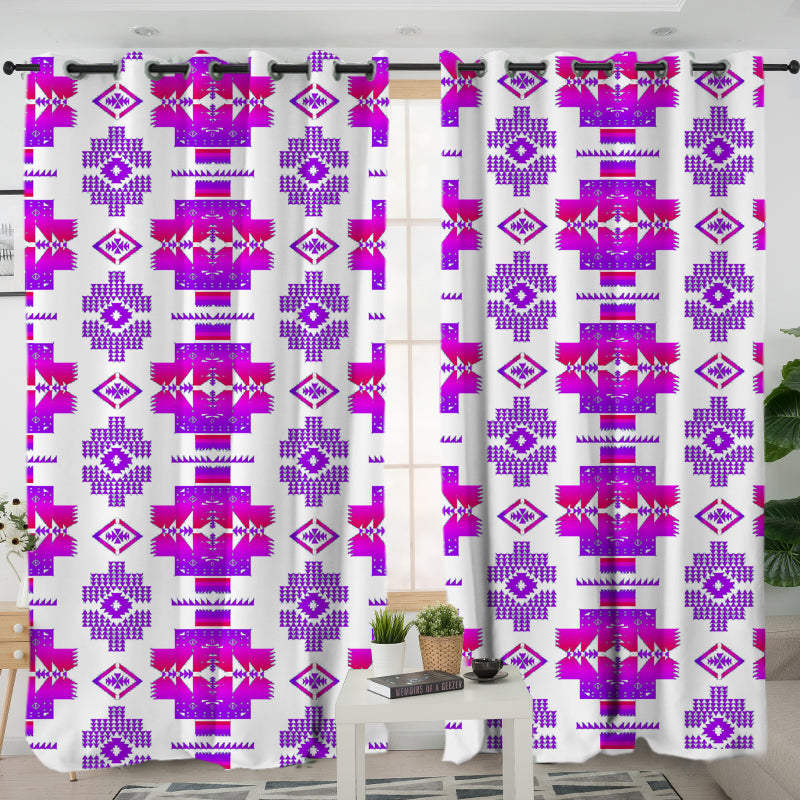 Powwow StoreGBNAT0072001  Pattern  Native American Living Room Curtain