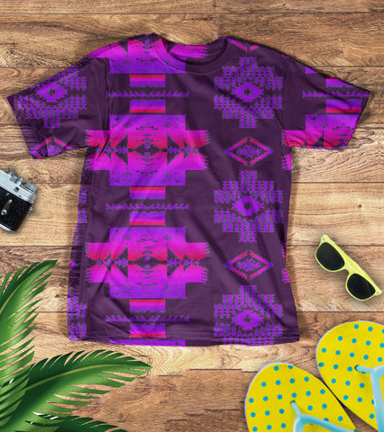 GB-NAT00720-15 Pattern  Native American 3D T-Shirt