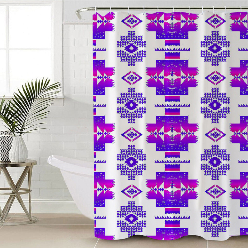 Powwow StoreGBNAT0072010 Native Pattern Shower Curtain