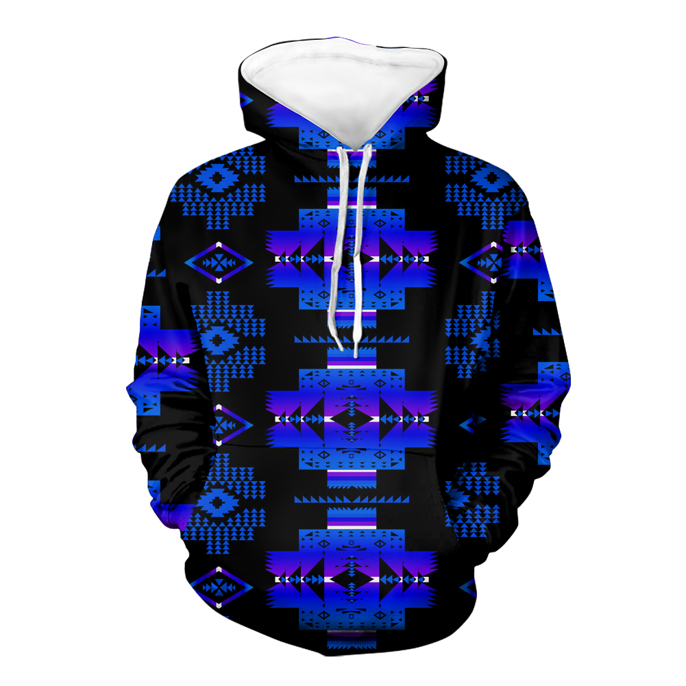 Powwow StoreGBNAT0072002 Native American Pride  3D Hoodie