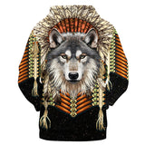 Powwow Store gb nat00446 04 wolf native 3d hoodie