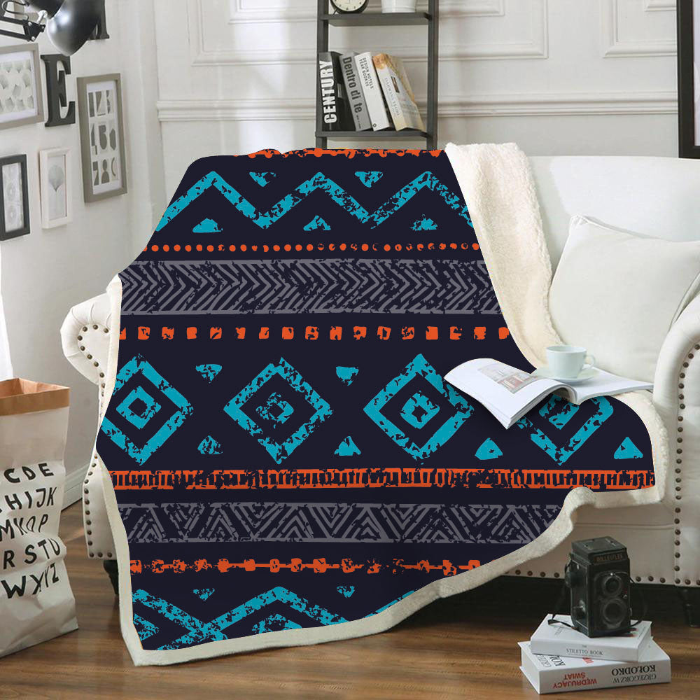 Powwow Store gb nat00598 seamless ethnic ornaments blanket