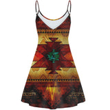 Powwow Store gb nat00068 united tribes brown design native american strings dress