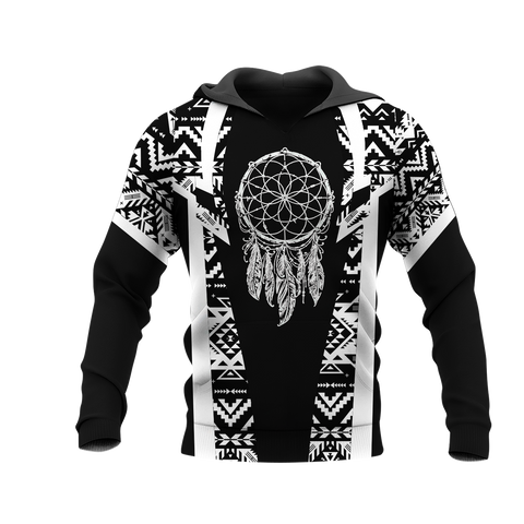 Powwow StoreHD000399 Pattern Native Pride 3D Hoodie