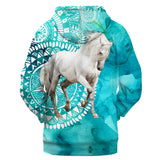 Powwow Store gb nat00503 02 white horse 3d hoodie