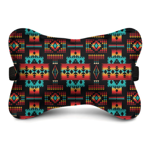 Powwow StoreGBNAT0004602 Pattern Native Car Neck Pillow