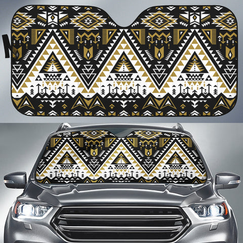 GB-NAT00612 Retro Color Tribal Auto Sun Shades