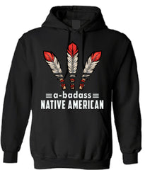 Powwow StoreAbadass Native American 2D Hoodie
