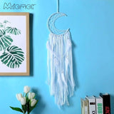 Half-moon Dreamcatcher Handmade Dream Catcher Feathers - Free + Shipping - ProudThunderbird
