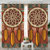 Powwow Store gb nat00404 pattern dream catcher native living room curtain