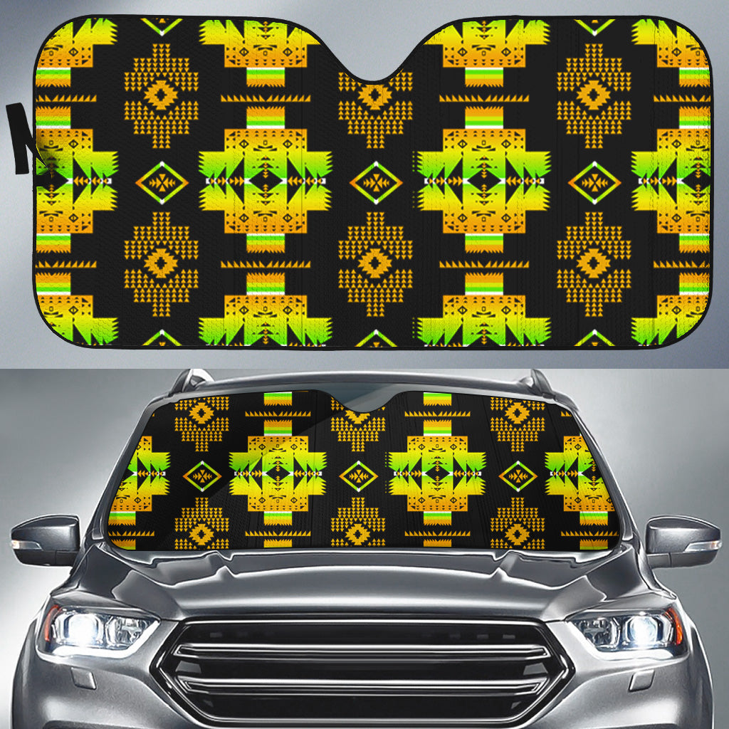 GB-NAT00720-08 Native American Design Auto Sun Shades