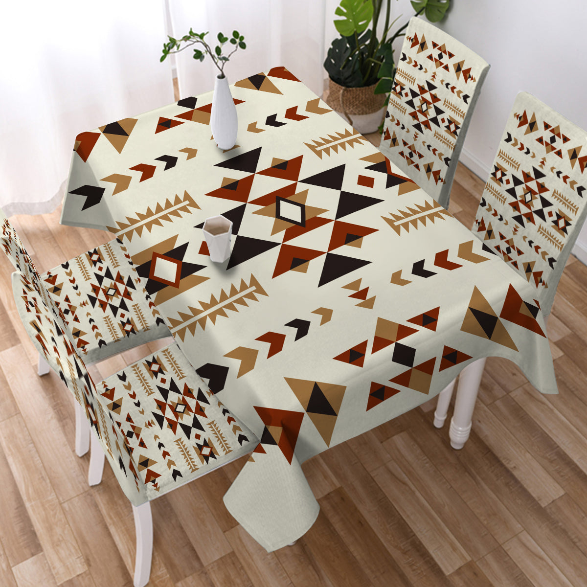 Powwow Store gb nat00514 ethnic pattern design tablecloth