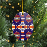 Powwow Store christmas tree ornament set 5 6pcs pack