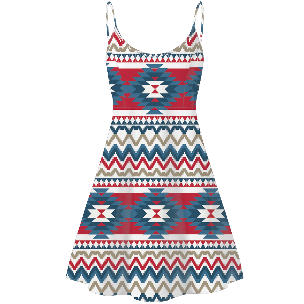 Powwow StoreSTD0017 Pattern Native American Strings Dress