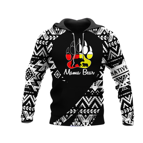 Powwow StoreHD000256 Pattern Native Pride 3D Hoodie