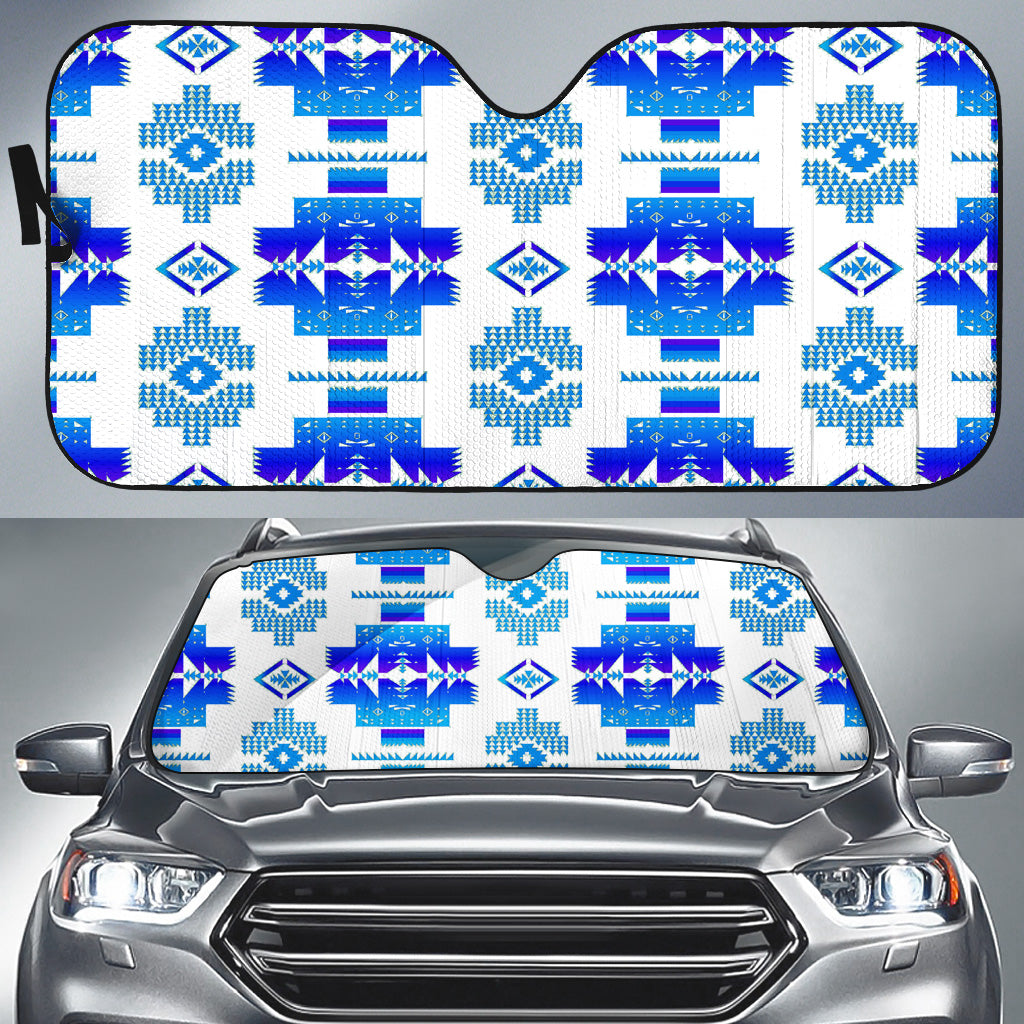 GB-NAT00720-11 Native American Design Auto Sun Shades