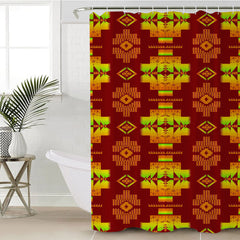 Powwow StoreGBNAT0072016 Native Pattern Shower Curtain