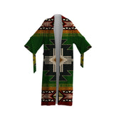 Powwow Store gb nat0001 southwest green symbol night robe