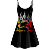 GB-NAT00085 Mama Bear Native American Strings Dress
