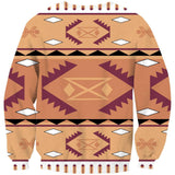 Pink Purple Pattern Native American 3D Sweatshirt