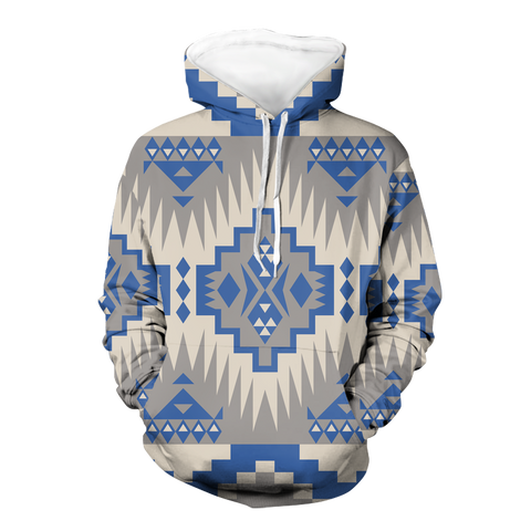 Powwow StoreGBNAT00749 Native American Pride  3D Hoodie