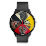 Animal Medicin Wheel Native American Watches - ProudThunderbird