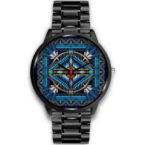 Mandala Blue Native American Watches
