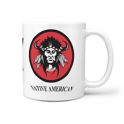 Native American Chief Bison Mugs