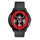 Red Native American Chief Bison Watches