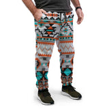 White Native Pattern Native American Jogger